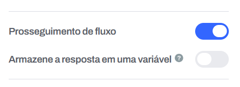 Avançar no fluxo